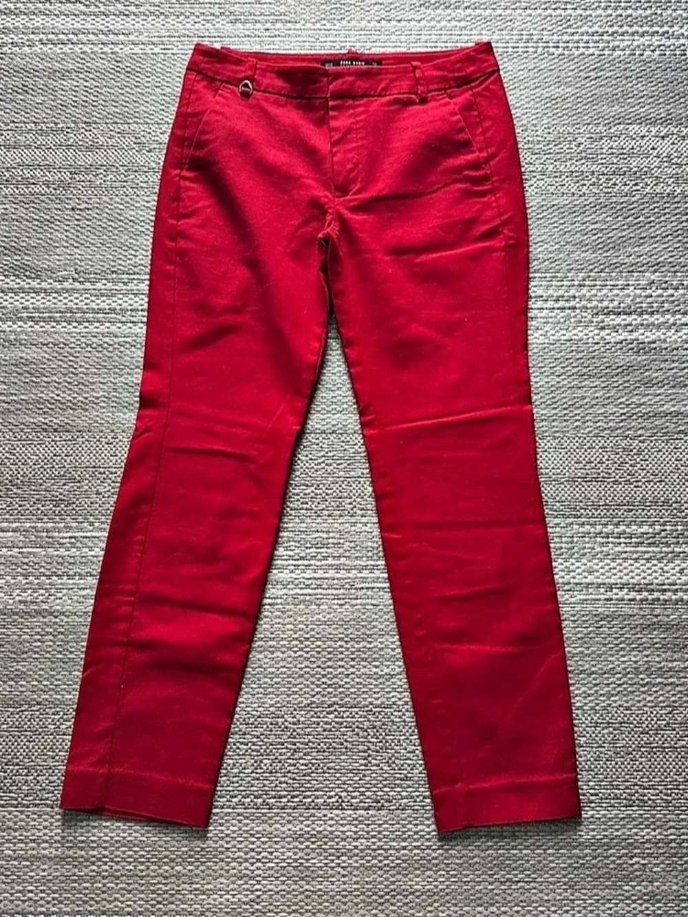 Zara Basic Collection Pants in Red size 2